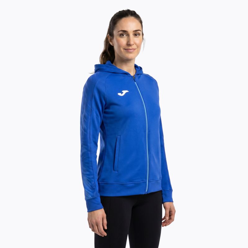 Felpa da corsa donna Joma Elite XI Hoodie royal 4