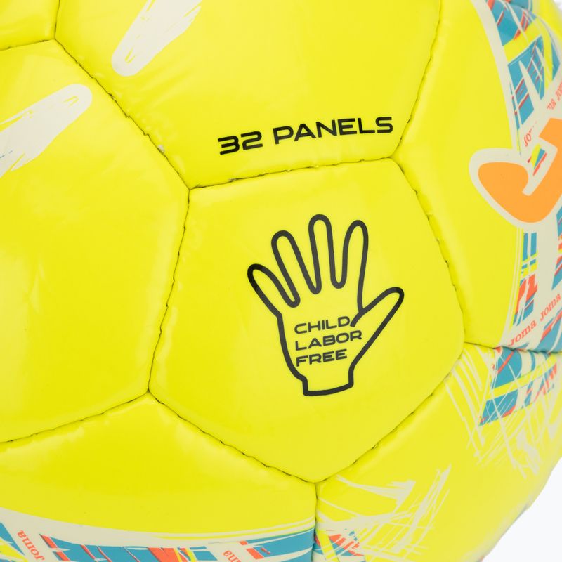 Joma Dali III calcio giallo/turchese fluente taglia 5 3