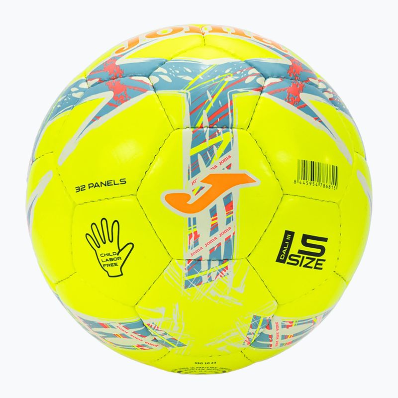 Joma Dali III calcio giallo/turchese fluente taglia 3 2