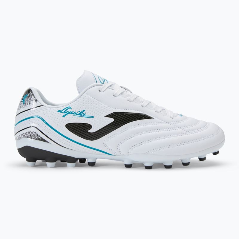 Scarpe da calcio Joma Aguila AG da uomo, bianco/nero 2