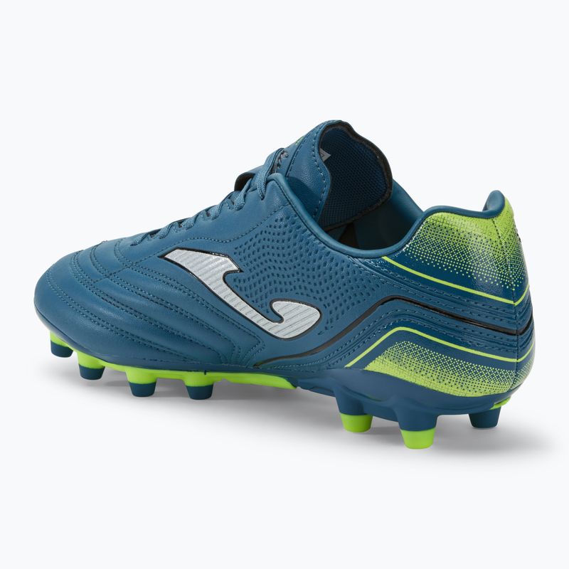 Scarpe da calcio Joma Aguila FG uomo petrolio/giallo 3