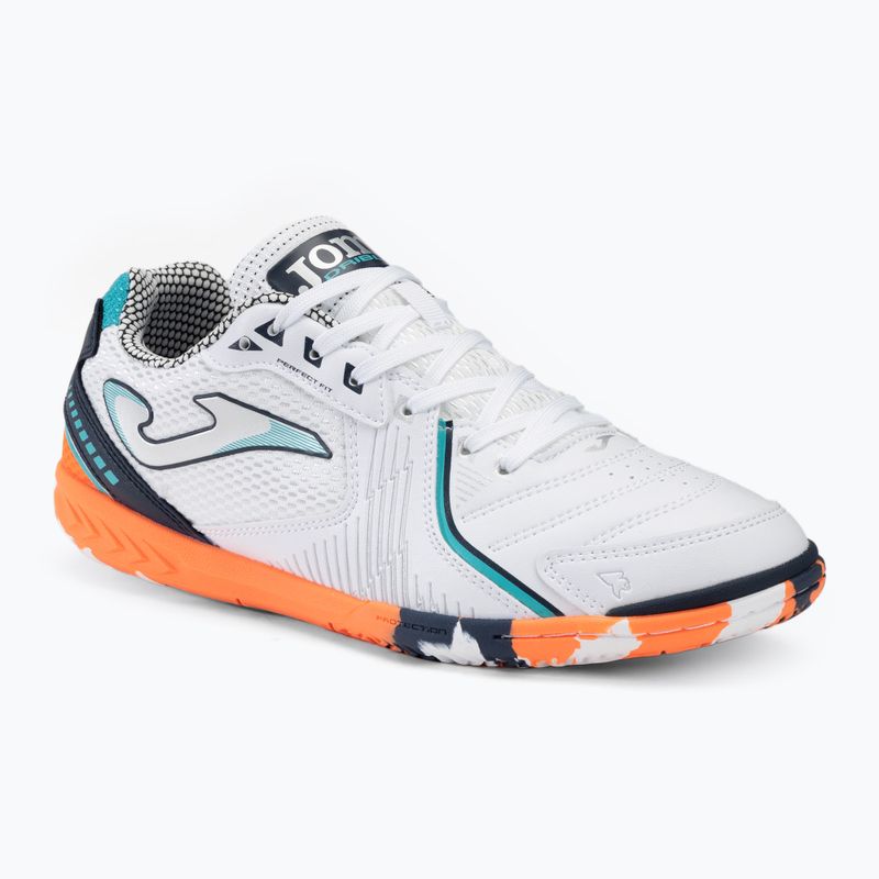 Scarpe da calcio da uomo Joma Dribling IN bianco/arancio