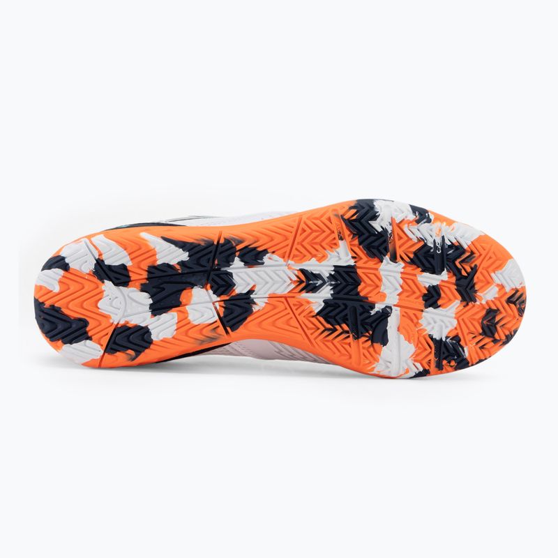 Scarpe da calcio da uomo Joma Dribling IN bianco/arancio 4