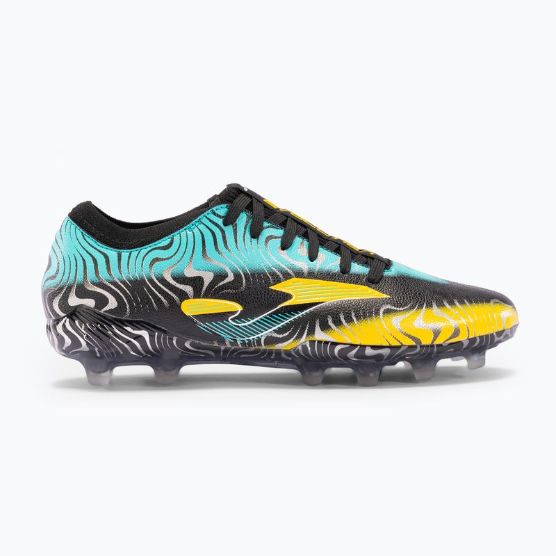 Scarpe da calcio da uomo Joma Evolution Cup FG nero/oro 8