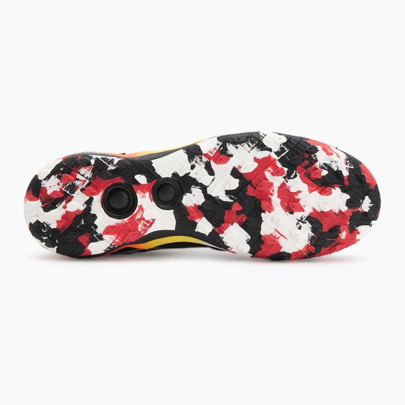 Scarpe da calcio Joma FS Reactive TF da uomo nero/rosso 4