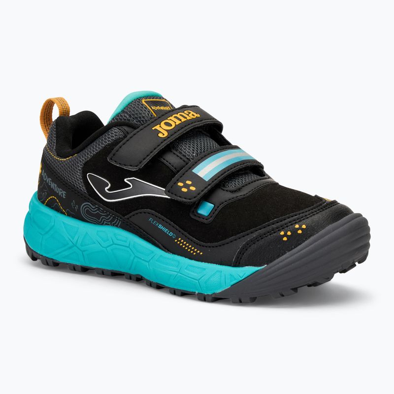 Scarpe da corsa Joma Adventure nero/turchese per bambini