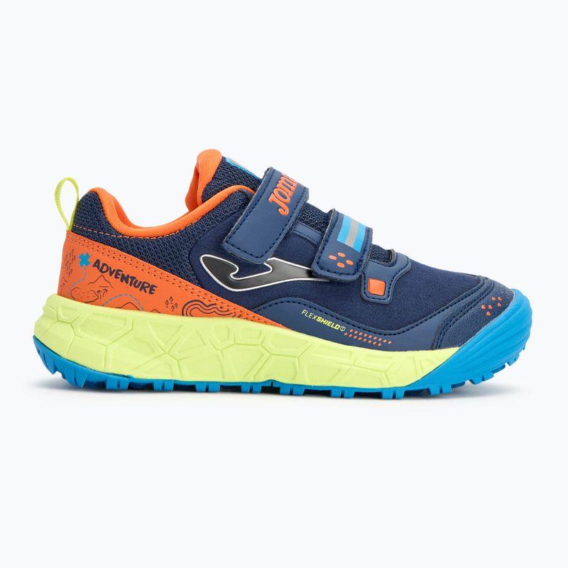 Scarpe da corsa Joma Adventure per bambini, blu/arancio 2