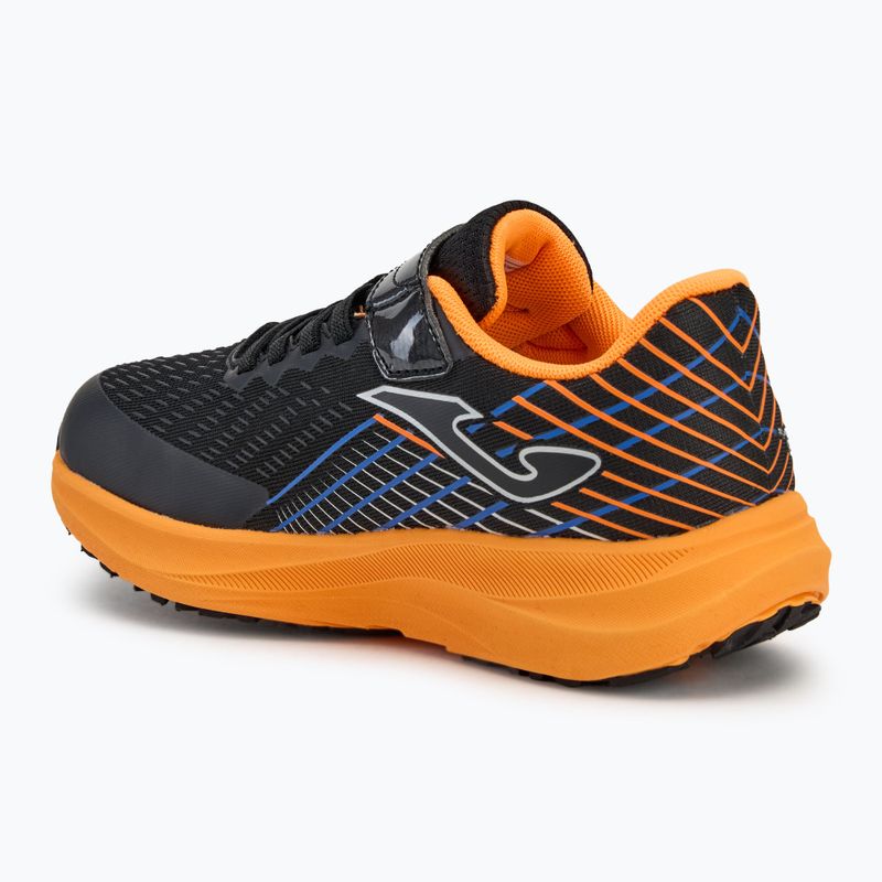 Scarpe da corsa Joma Super Cross per bambini, nero/arancio 3