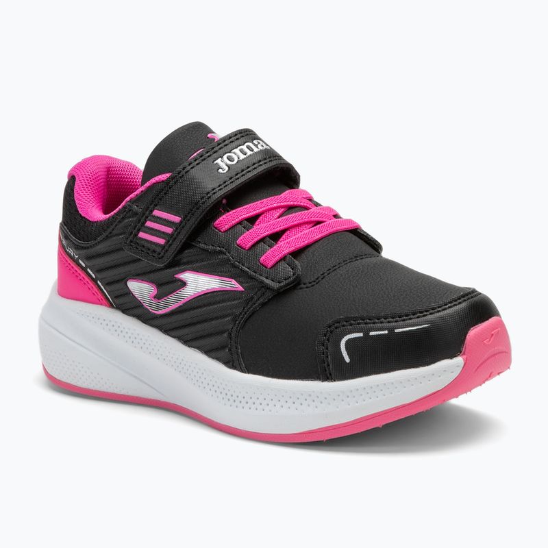 Scarpe da corsa Joma Fury nero/fucsia per bambini