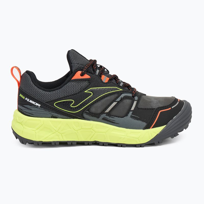 Scarpe da corsa Joma Kubor grigio/limone fluor per bambini 2