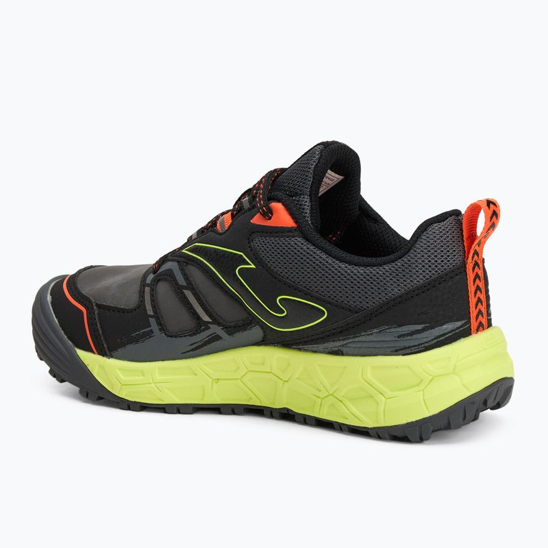 Scarpe da corsa Joma Kubor grigio/limone fluor per bambini 3