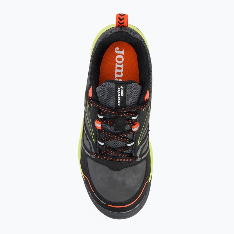 Scarpe da corsa Joma Kubor grigio/limone fluor per bambini 5