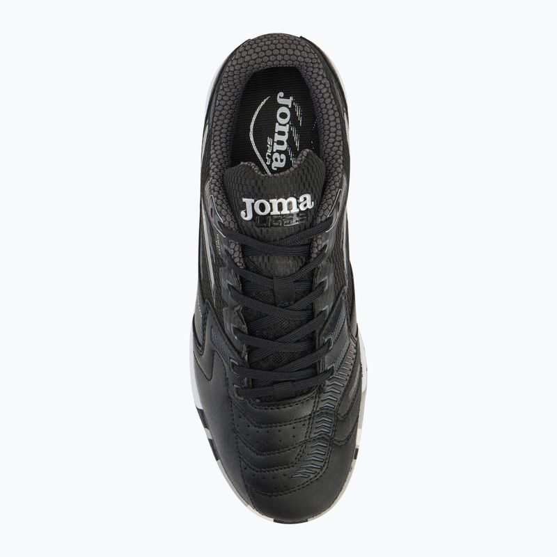Scarpe da calcio Joma Liga-5 TF da uomo, nero/oro 5