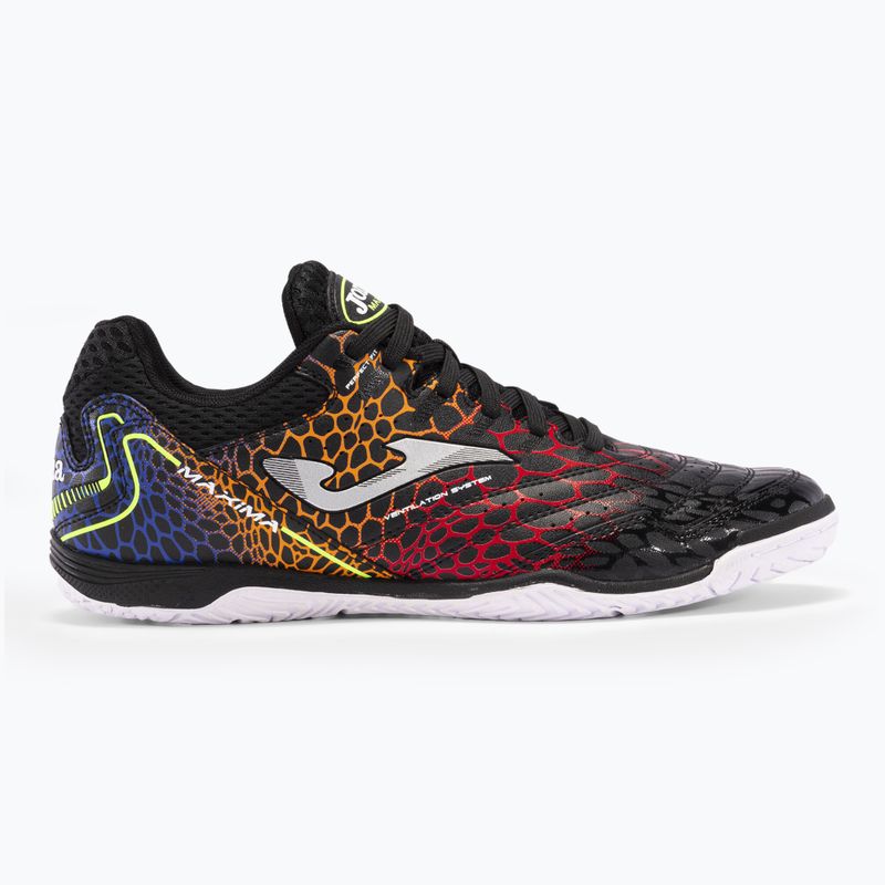 Scarpe da calcio da uomo Joma Maxima IN nero/rosso 8