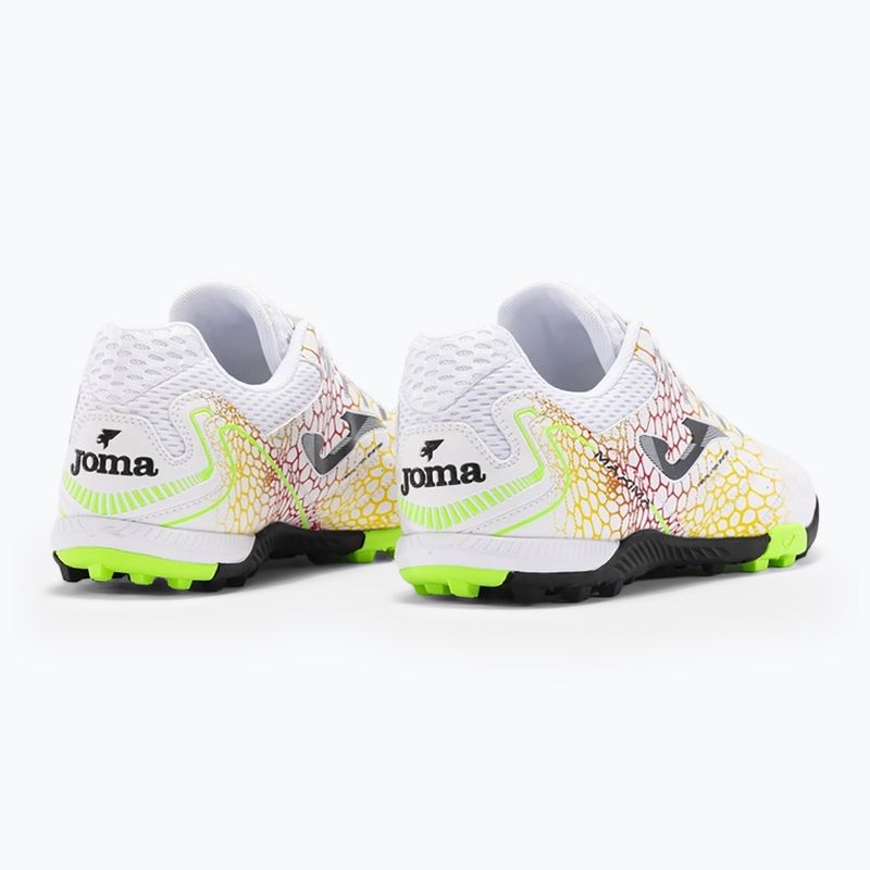 Scarpe da calcio Joma Maxima TF uomo bianco/giallo 10