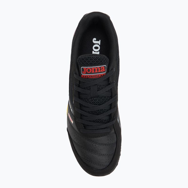 Scarpe da calcio da uomo Joma Mundial TF nero 5