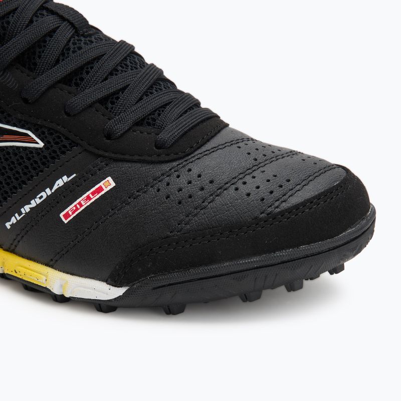 Scarpe da calcio da uomo Joma Mundial TF nero 7