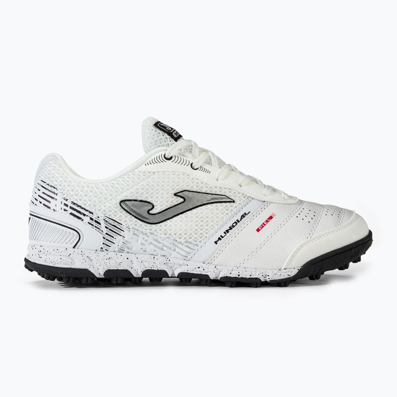 Scarpe da calcio Joma Mundial TT bianche 2