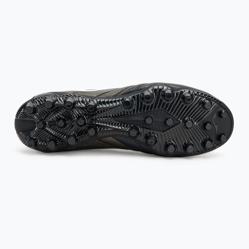 Scarpe da calcio da uomo Joma Powerful AG nero/oro 4
