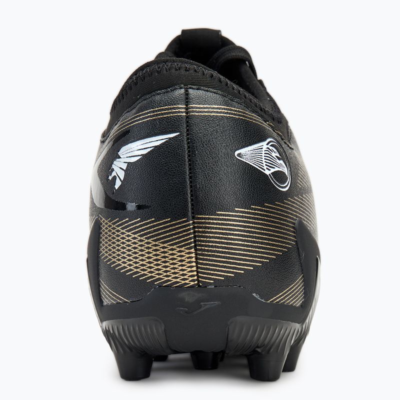 Scarpe da calcio da uomo Joma Powerful AG nero/oro 6