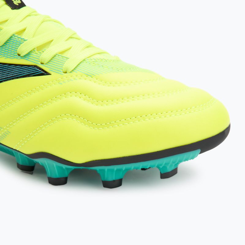 Scarpe da calcio Joma Powerful FG lemon fluor/turchese da uomo 7