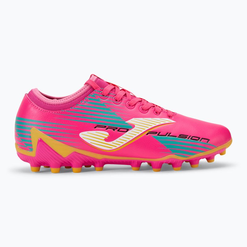 Scarpe da calcio Propulsion AG rosa/giallo da uomo 2