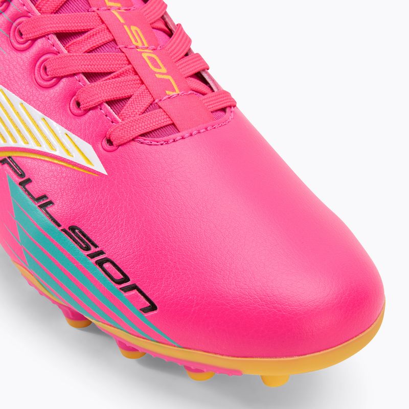 Scarpe da calcio Propulsion AG rosa/giallo da uomo 7