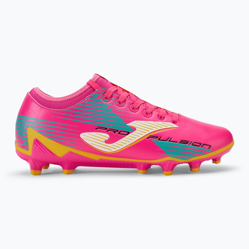 Scarpe da calcio Joma Propulsion FG da uomo rosa/giallo 2