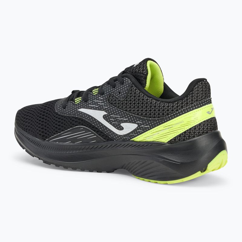 Scarpe da corsa Joma Active nero/limone fluor da uomo 3