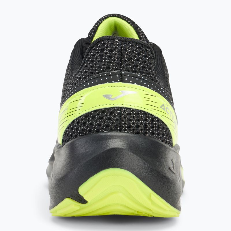Scarpe da corsa Joma Active nero/limone fluor da uomo 6