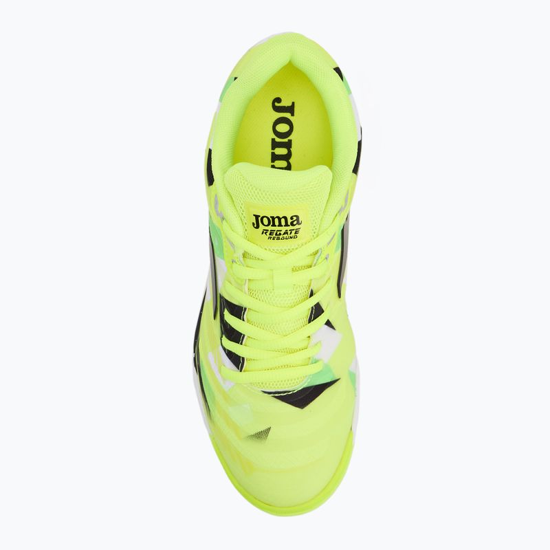 Scarpe da calcio Joma Regate Rebound IN lemon fluor/green da uomo 5