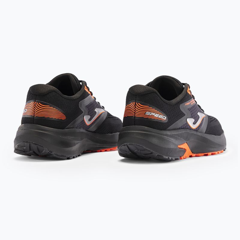 Scarpe da corsa Joma Speed nero/arancio da uomo 10