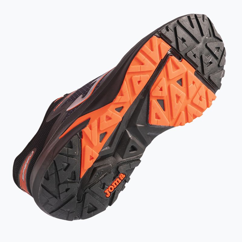 Scarpe da corsa Joma Speed nero/arancio da uomo 12