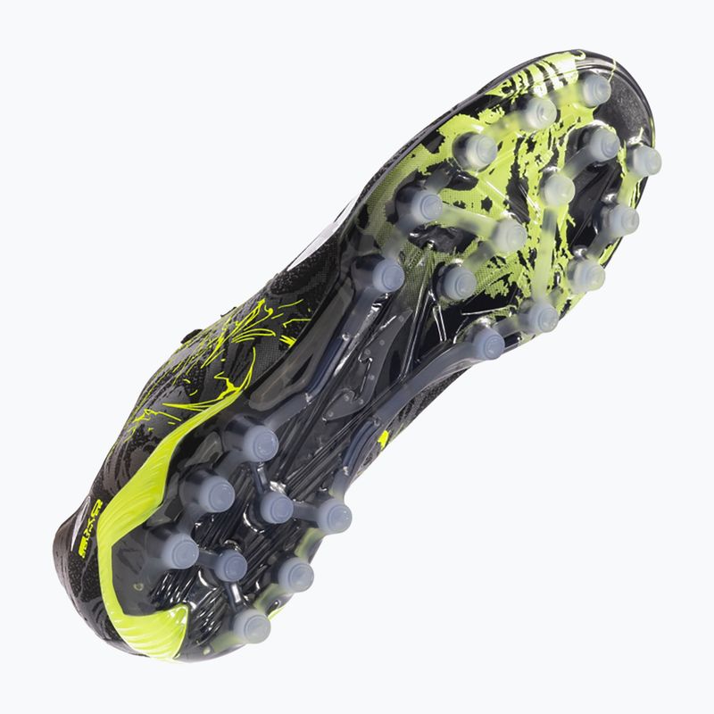 Scarpe da calcio Supercopa AG da uomo nero/limone fluor 12