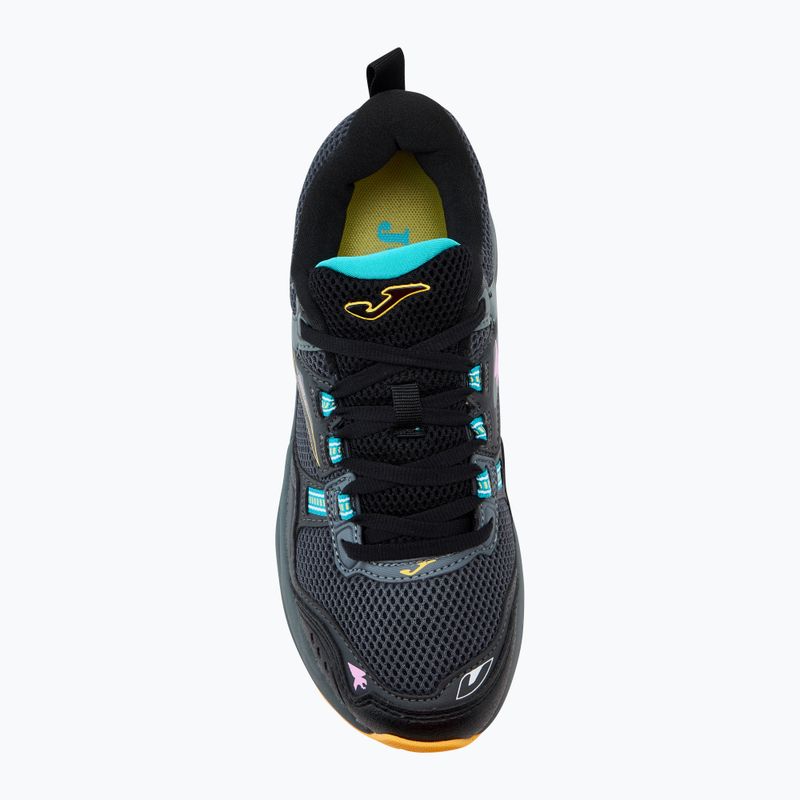 Scarpe da corsa da donna Joma Shock nero/senape 5