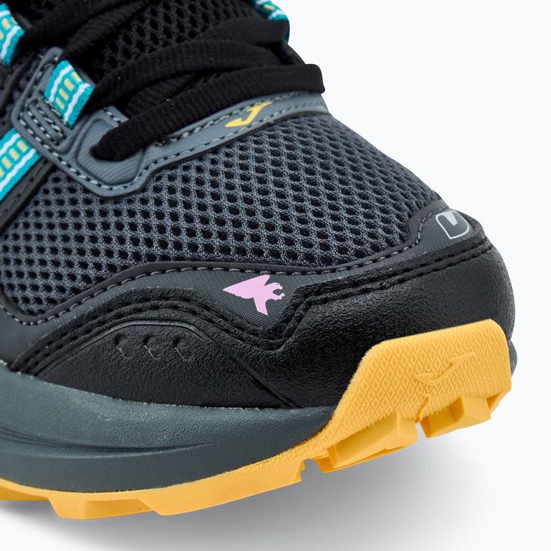 Scarpe da corsa da donna Joma Shock nero/senape 7