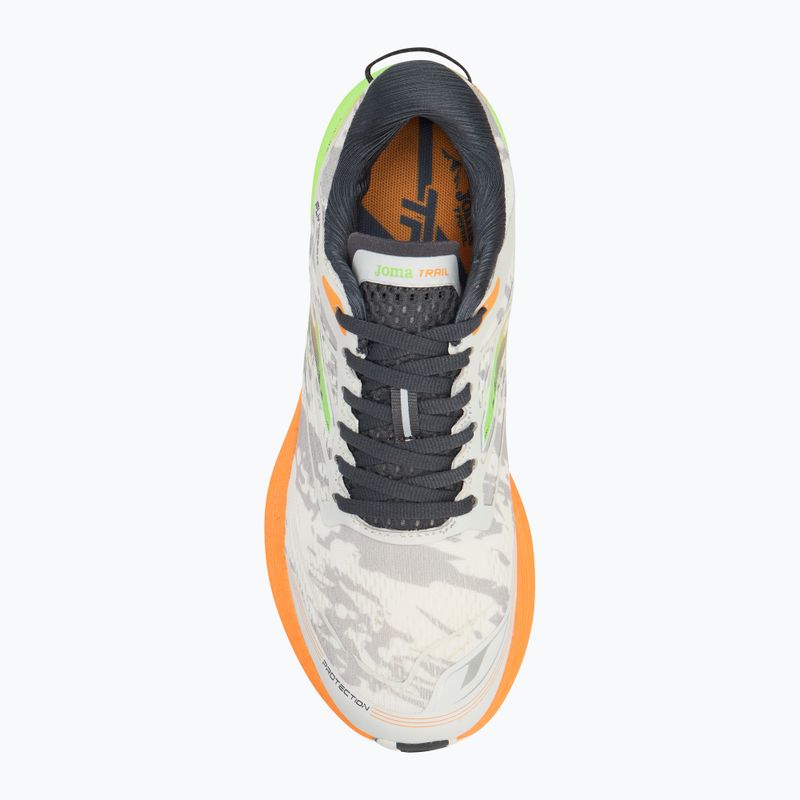 Scarpe da corsa da uomo Joma TR-6000 bianco/arancio 5