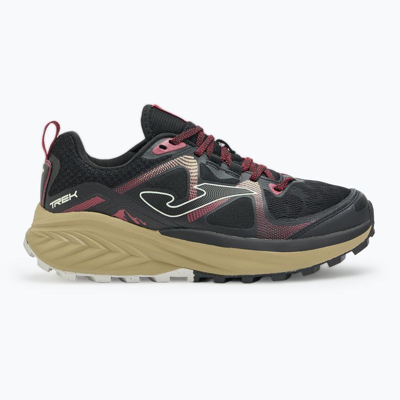Scarpe da corsa Joma Trek da uomo nero/beige 2