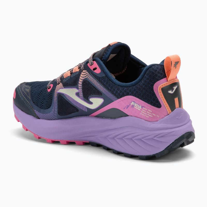 Scarpe da corsa Joma Trek da donna navy/viola 3