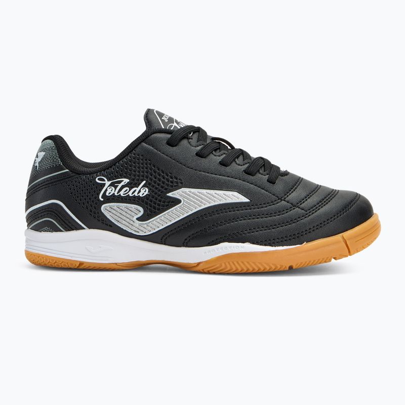 Scarpe da calcio per bambini Joma Toledo IN bianco/nero 2