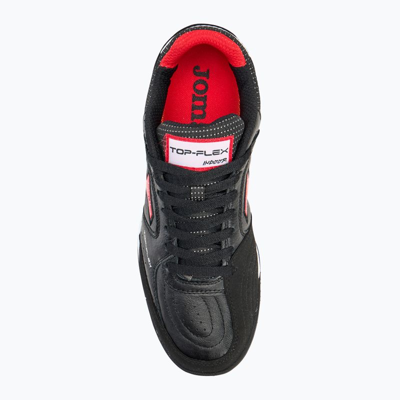 Scarpe da calcio da uomo Joma Top Flex TT nero/rosso 5