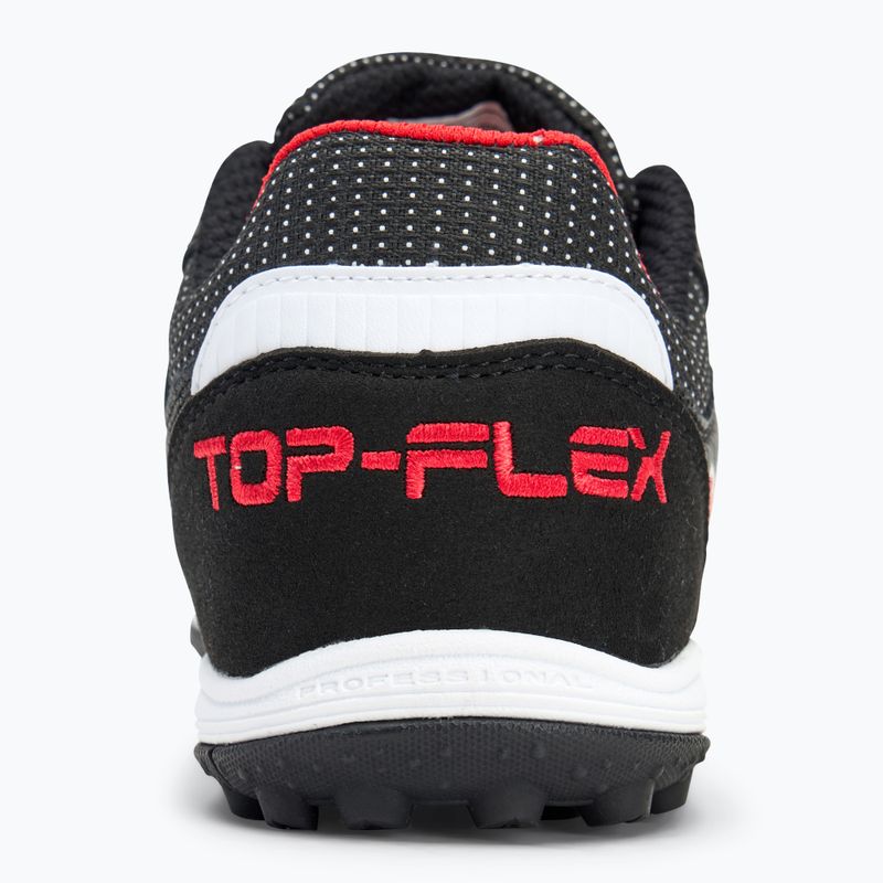 Scarpe da calcio da uomo Joma Top Flex TT nero/rosso 6