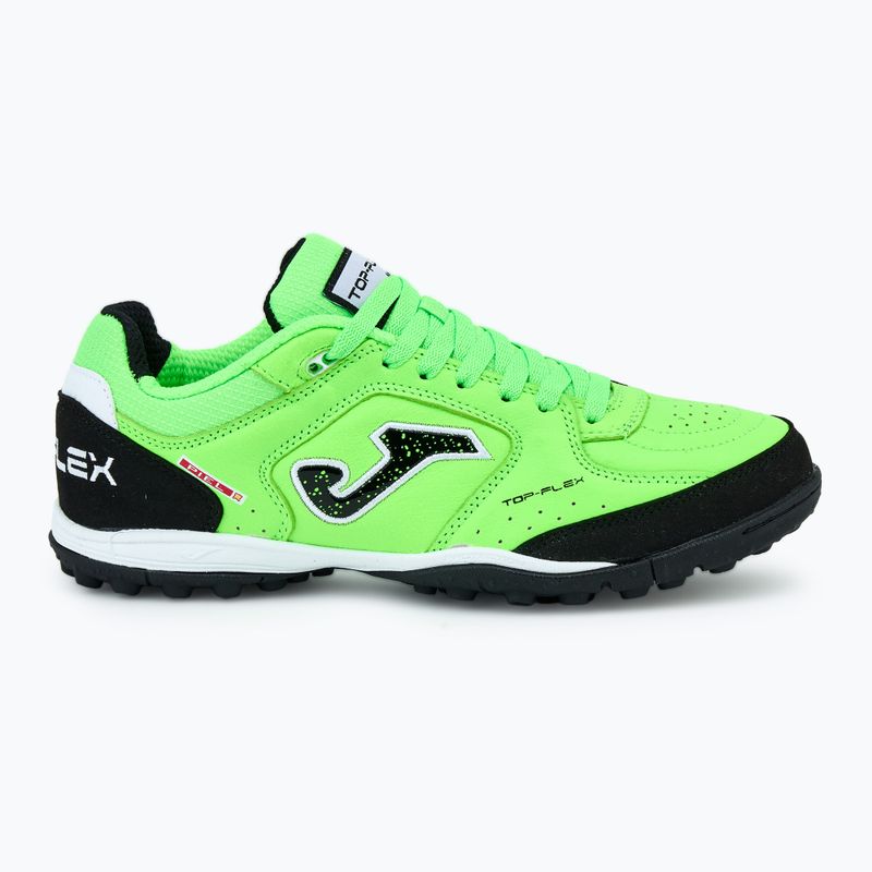 Scarpe da calcio da uomo Joma Top Flex TF verde fluoro 2