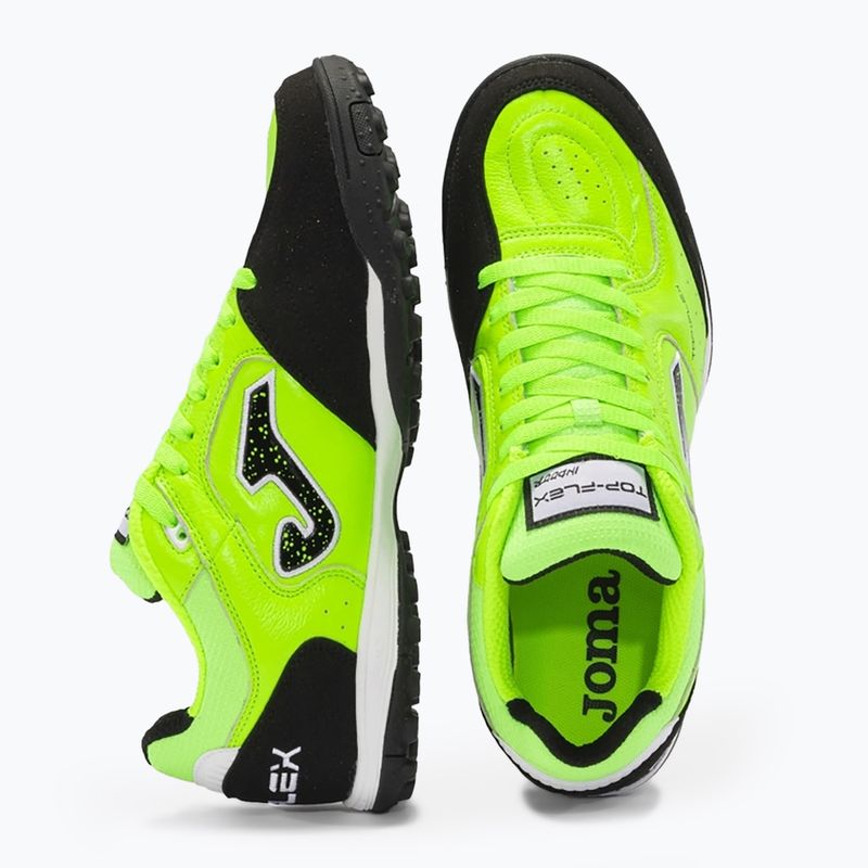 Scarpe da calcio da uomo Joma Top Flex TF verde fluoro 11
