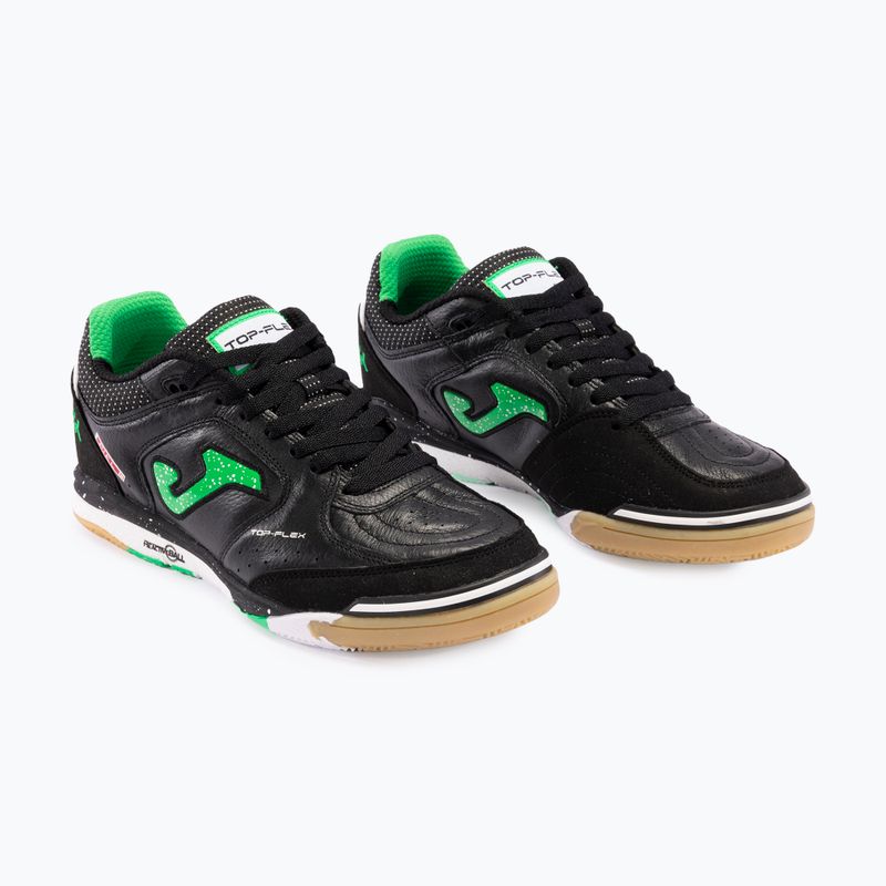 Scarpe da calcio da uomo Joma Top Flex Rebound IN nero/verde