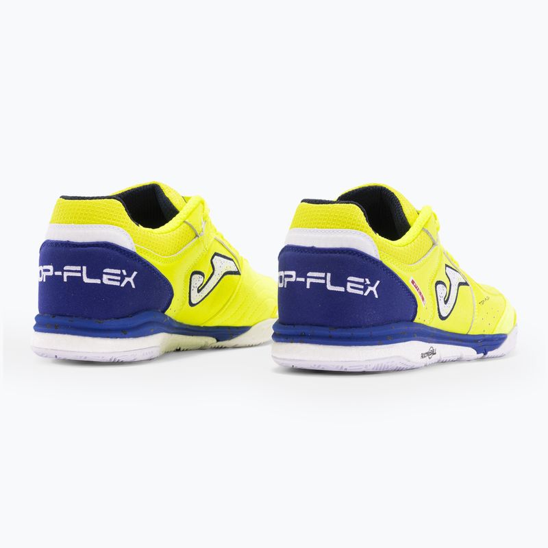 Scarpe da calcio Joma Top Flex Rebound IN da uomo giallo/royal 3