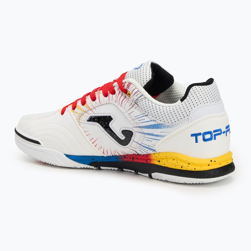 Scarpe da calcio da uomo Joma Top Flex Rebound IN bianco/rosso 3