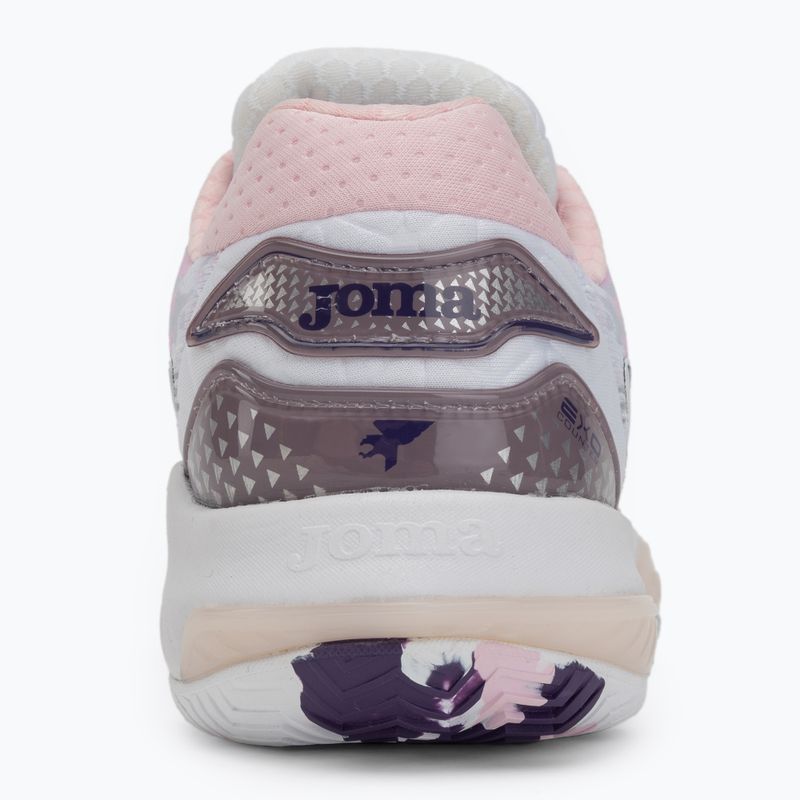 Scarpe da tennis da donna Joma Point Lady AC bianco/rosa 6