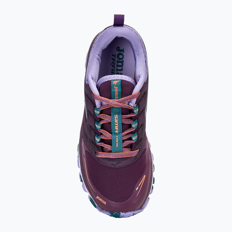 Scarpe da corsa Joma Sima viola per bambini 5