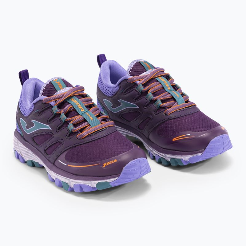 Scarpe da corsa Joma Sima viola per bambini 9